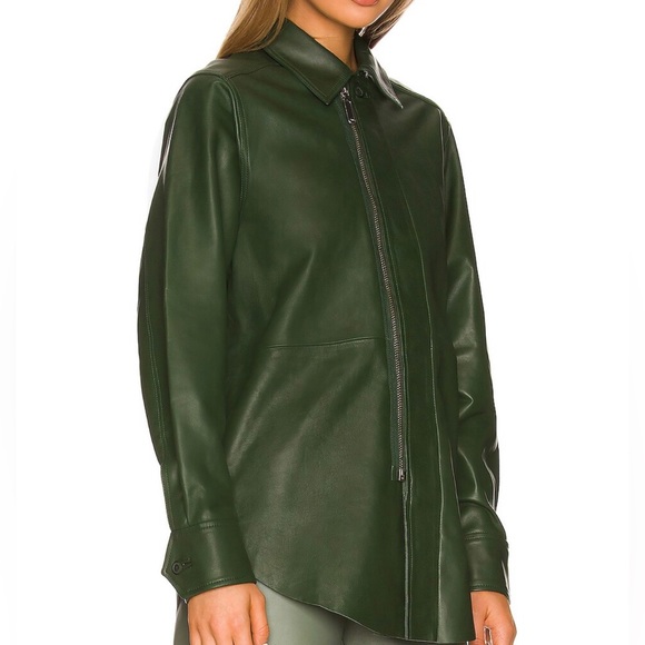 Leather Shacket - Picture 3 of 10